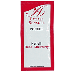 EXTASE SENSUAL - JORDGUBBSSTIMULERANDE OLJA 10 ML