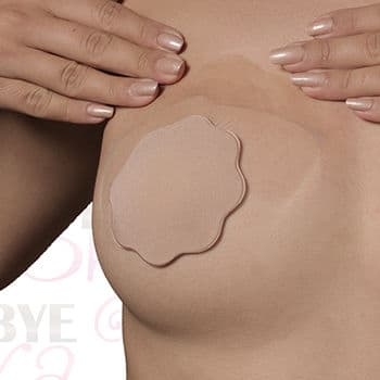 BYE-BRA - BREASTS ENHANCER + NIPPLE COVERS SYLICON CUP A/C - Image 3