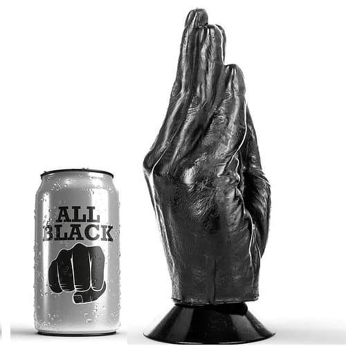 HELT SVART - DILDO FISTING 21 CM