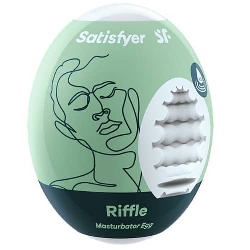 SATISFYER - RIFFLE MASTURBATOR ÄGG