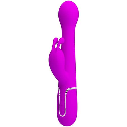 PRETTY LOVE - DEJON RABBIT VIBRATOR 3 I 1 MULTIFUNKTION VIOLETT