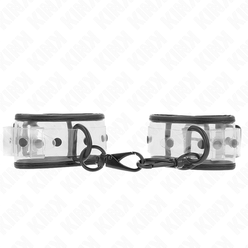 KINK - GENOMSKINLIGA HANDLEDSMANSCHETTER JUSTERBARA 18-30 CM X 5,5 CM