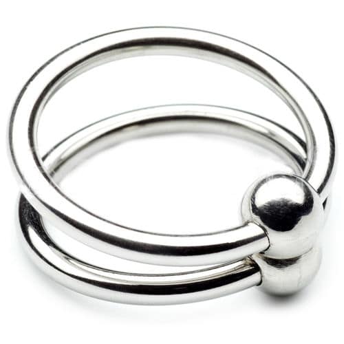METAL HARD - DOUBLE STEEL RING 30MM - Image 2