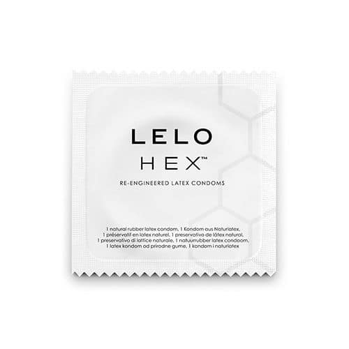 LELO HEX - kondom med hexagonstruktur på insidan
