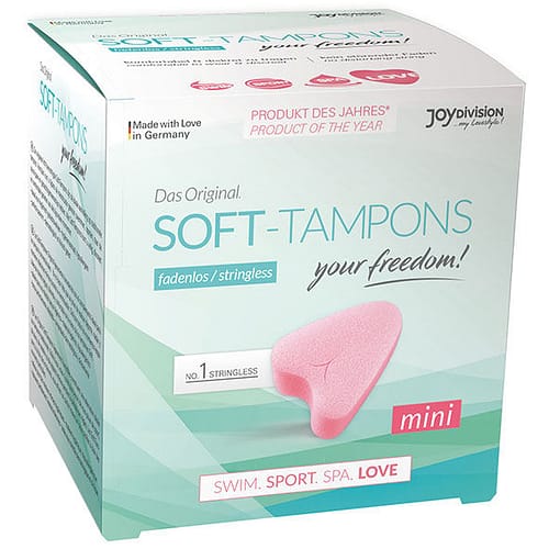 JOYDIVISION SOFT-TAMPONGER - ORIGINAL SOFT-TAMPONGER MINI 3 UDS
