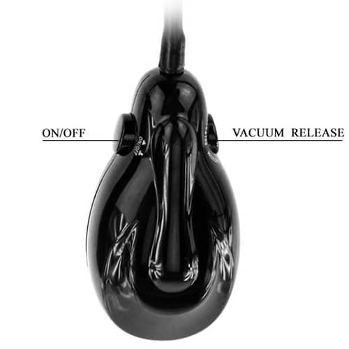 BAILE - BIGGER JOY UPPBLÅSBAR DILDO MED VIBRATION 16 CM