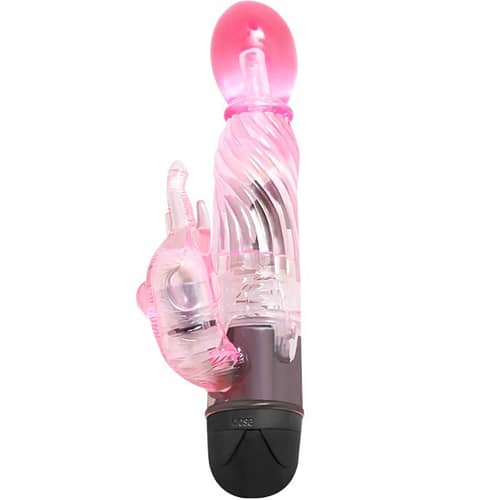 BAILE - GE DIG EN SLAGS ÄLSKARE VIBRATOR MED ROSA KANIN 10 LÄGEN