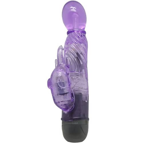 BAILE - GE DIG EN SLAGS ÄLSKARE VIBRATOR MED LILA KANIN 10 LÄGEN