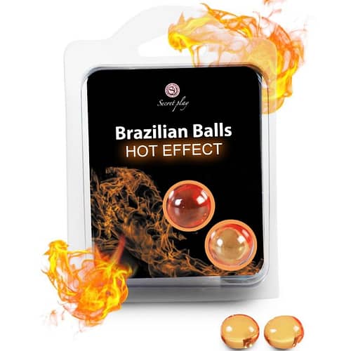 SECRETPLAY - BRASILIANSKA BOLLAR VÄRMANDE EFFEKT 2 ENHETER