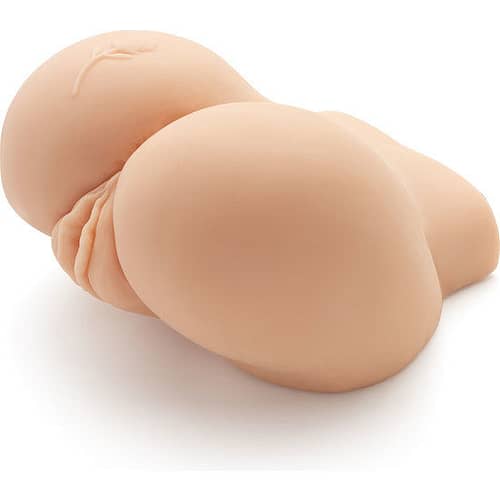 AKT - STOR RÖV REALISTISK MASTURBATOR MED VIBRATOR