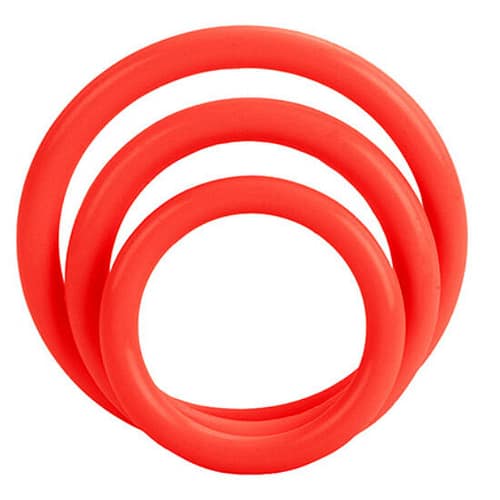 CALEXOTICS - TRI-RINGS SET RÖD