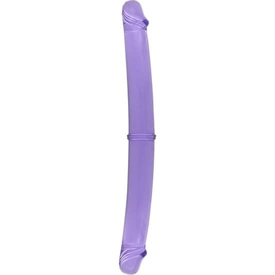 SEVEN CREATIONS - DUBBELPENIS 30 CM LILA