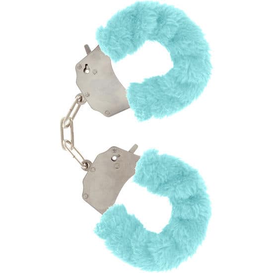 TOYJOY - FURRY FUN CUFFS BONDAGE BLUE - Image 2