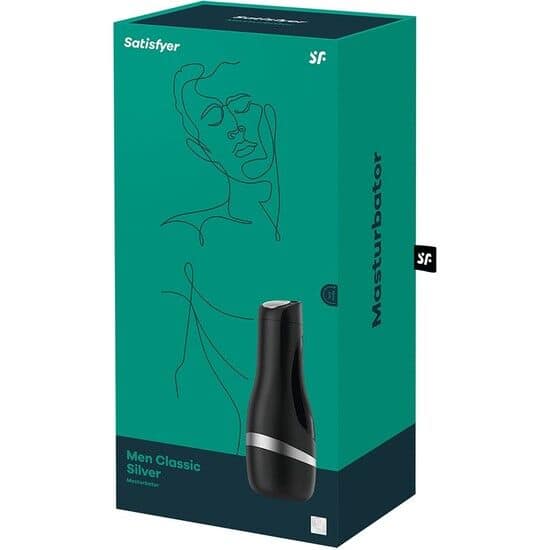 SATISFYER - MASTURBADOR MEN CLASSIC NEGRO - Image 2