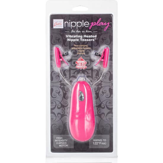 CALEXOTICS - VIBR HEATED NIPPLE TEASERS PINK - Image 2