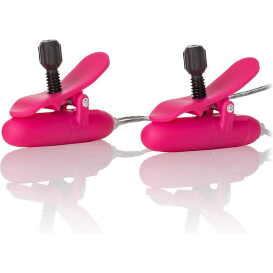 CALEXOTICS - VIBR HEATED NIPPLE TEASERS PINK - Image 3