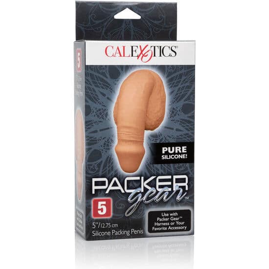 CALEXOTICS - SILICONE PACKING PENIS 12.75 CM CARAMEL - Image 3