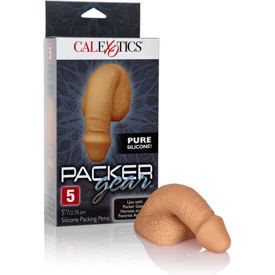 CALEXOTICS - SILICONE PACKING PENIS 12.75 CM CARAMEL - Image 5
