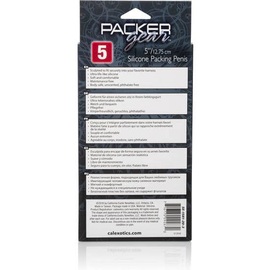 CALEXOTICS - SILICONE PACKING PENIS 12.75 CM FLESH - Image 2