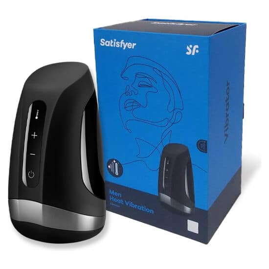 SATISFYER - MEN MASTURBATOR HEAT VIBRATION - Image 2