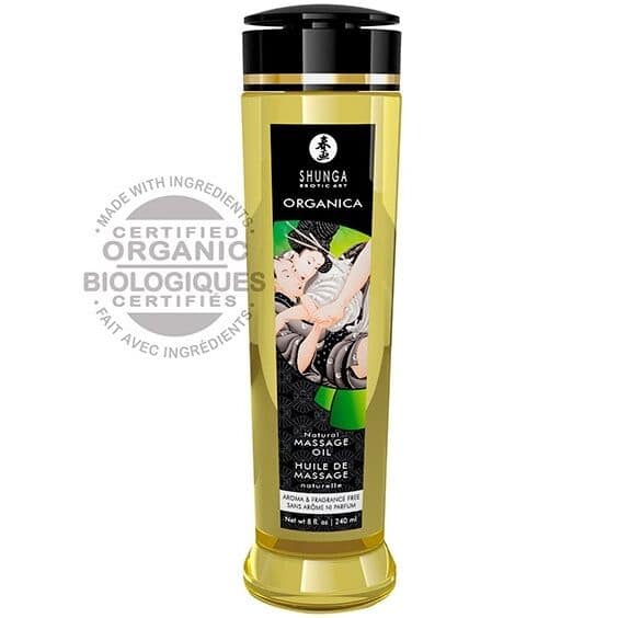 SHUNGA - NATURLIG EKOLOGISK MASSAGEOLJA 240 ML