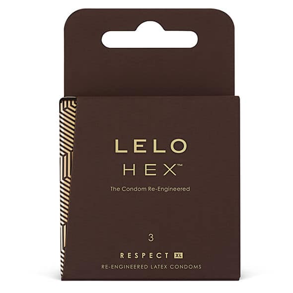LELO HEX CONDOMS RESPECT XL 3 PACK - Bild 2