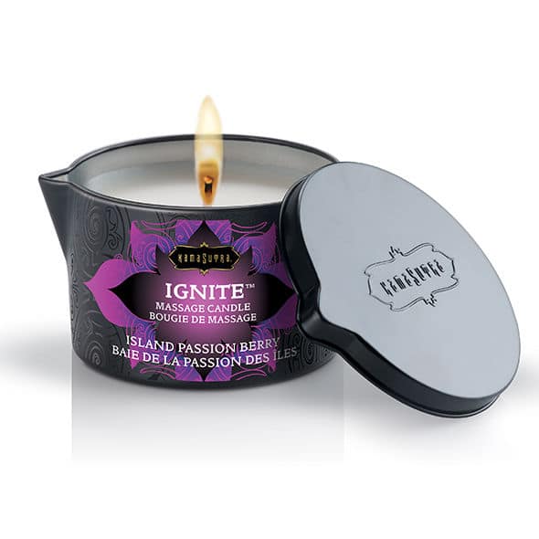 KAMASUTRA - MASSAGE CANDLE PASSION ISLAND 170GR - Image 2