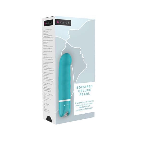 B SWISH - BDESIRED DELUXE PEARL VIBRATOR JADE - Image 4