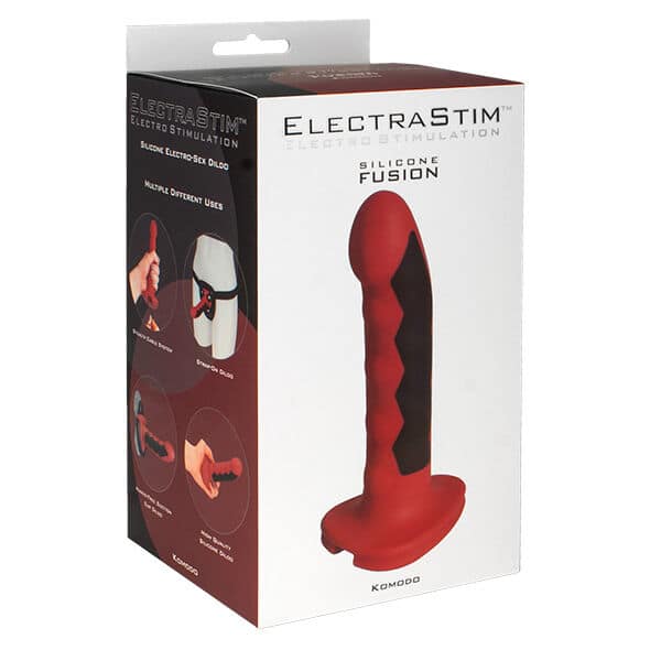 ELECTRASTIM - SILICONE FUSION KOMODO DILDO - Image 3