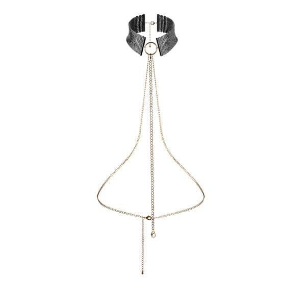 BIJOUX - DÉSIR MÉTALLIQUE BLACK METALLIC NECKLACE - Bild 3