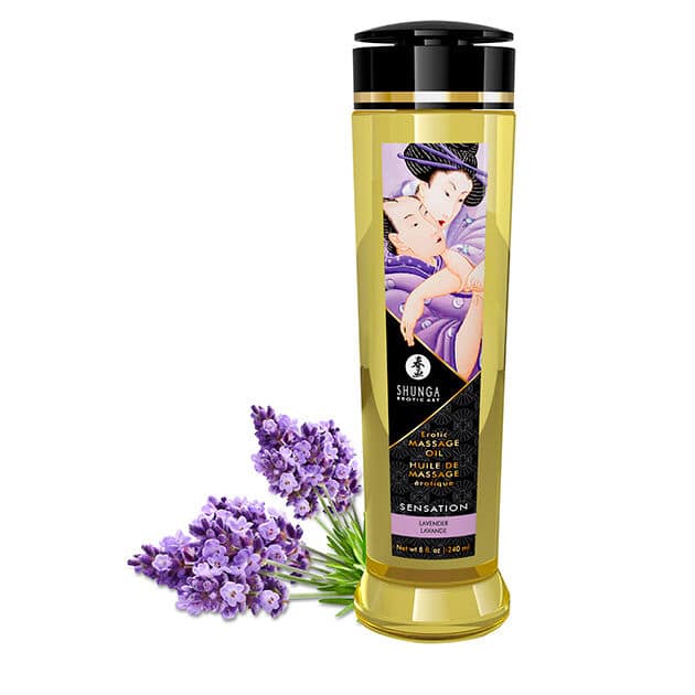 SHUNGA - SENSATION EROTISK MASSAGEOLJA 240 ML