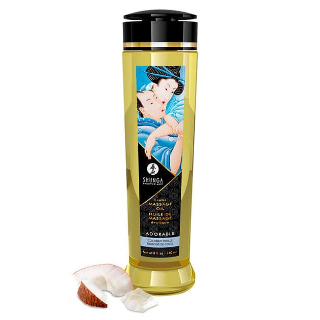 SHUNGA - BEDÅRANDE EROTISK MASSAGEOLJA 240 ML