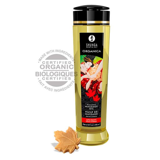SHUNGA - EKOLOGISK MASSAGEOLJA MAPLE DELIGHT 240 ML