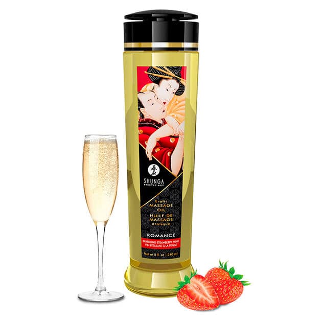 SHUNGA - MASSAGEOLJA FÖR EROTISK ROMANTIK 240 ML