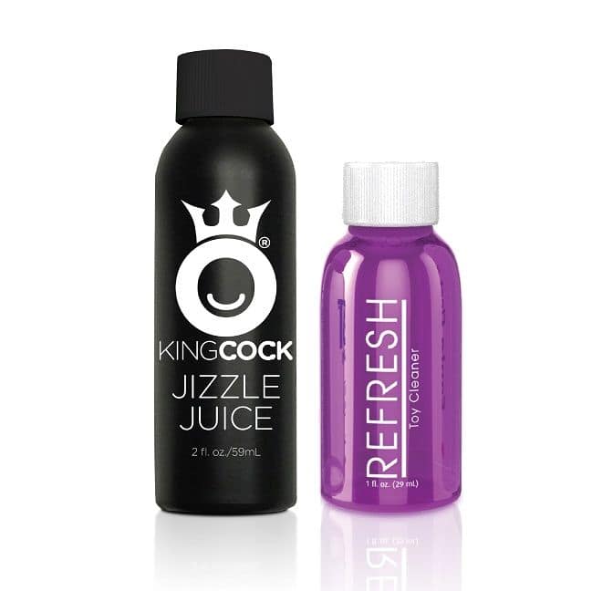 KING COCK - REALISTIC BROWN EJACULATOR PENIS 22.86 CM - Image 2