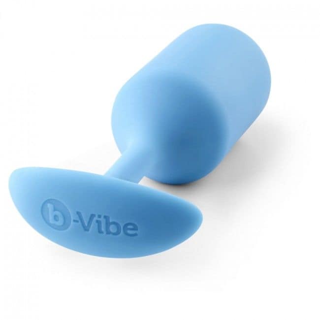 B-VIBE - SNUG ANAL PLUG 3 SKY BLUE - Image 2