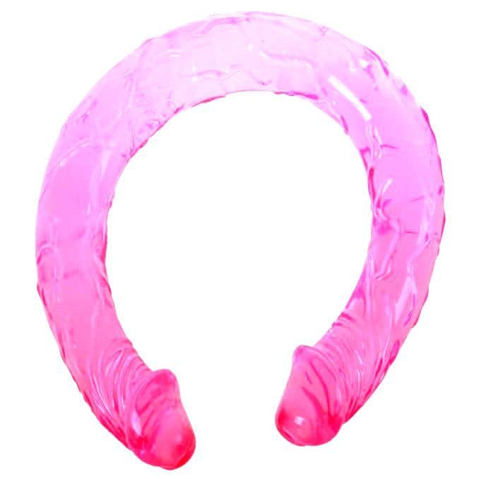 BAILE - PINK DOUBLE DONG 44.5 CM - Image 3