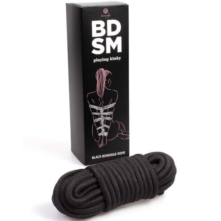 SECRETPLAY - BLACK BONDAGE ROPE BDSM COLLECTION - Image 2