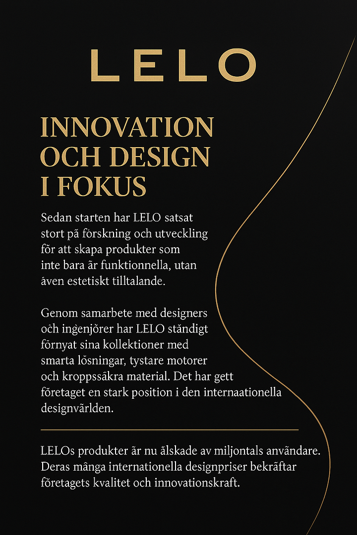 LELO – Global närvaro och innovativ vision i tre nyckelord