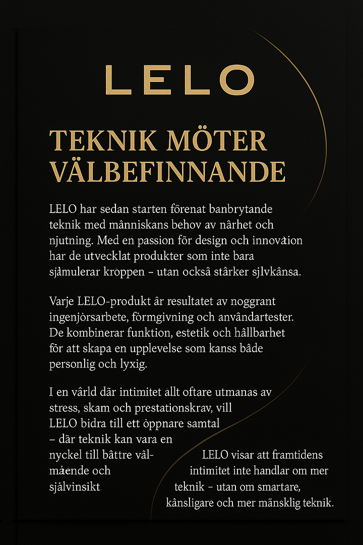 LELO – Vision, motto och filosofi