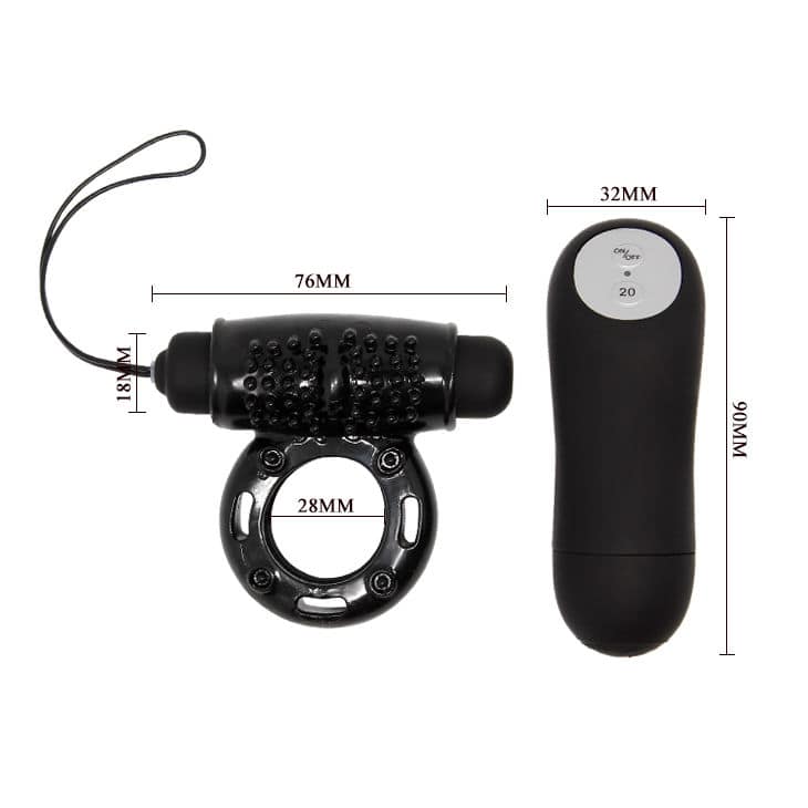 BAILE - RING REMOTE CONTROL BLACK 20V - Image 4