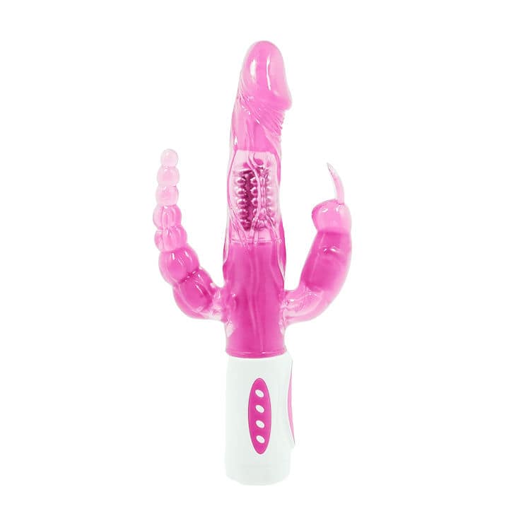 BAILE - PRETTY BUNNY TRIPLE VIBRATOR ROTATOR - Bild 2