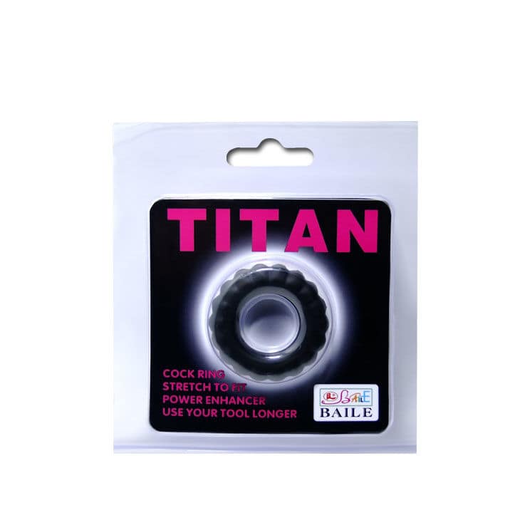 BAILE - TITAN COCKRING BLACK 2 CM - Image 5