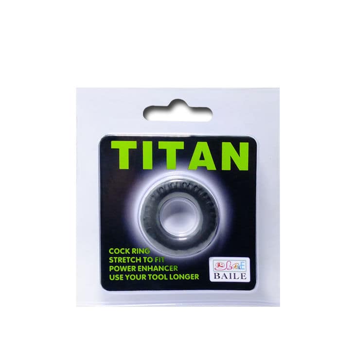 BAILE - TITAN COCKRING BLACK GREEN 2 CM - Bild 5