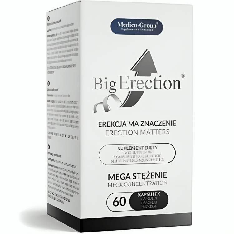 MEDICA GROUP - BIG ERECTION ENHANCER FOR MEN 60 CAPSULES - Image 2