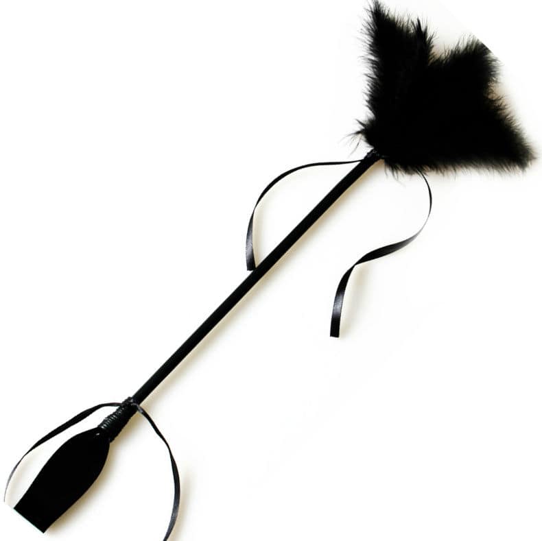 SECRETPLAY - BLACK WHIP  FEATHER - Image 2