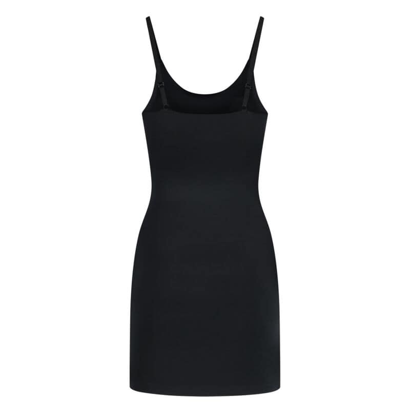 BYE-BRA - SINGLE VESTIDO INVISIBLE NEGRO TALLA S - Image 3