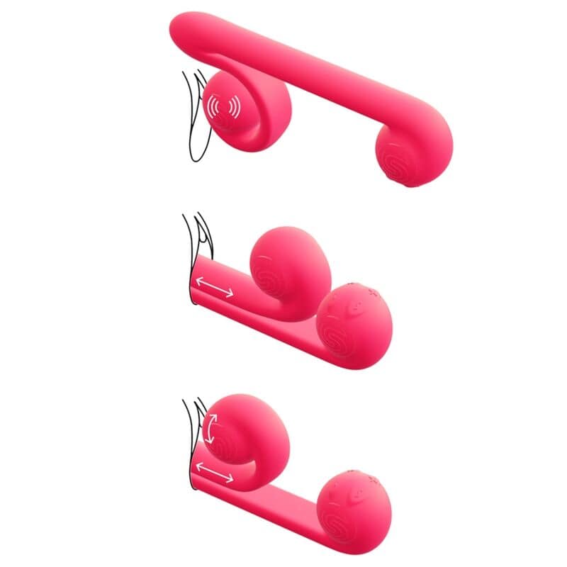 SNAIL VIBE - MULTIACTION VIBRATOR PINK - Image 5