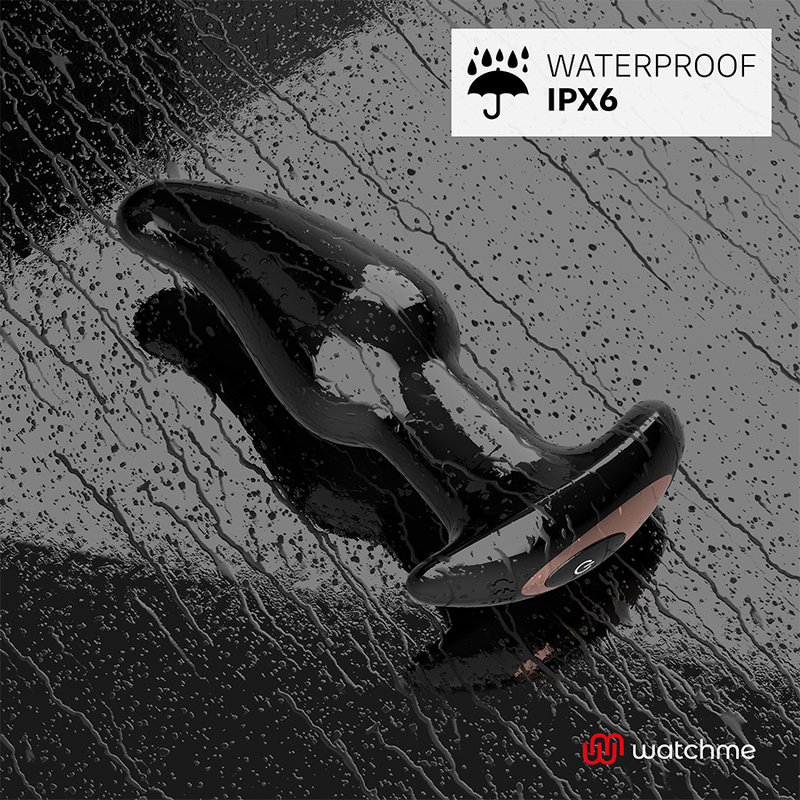 ANBIGUO - WATCHME REMOTE CONTROL ANAL PLUG VIBRATOR WITH ROTATION OF AMADEUS PEARLS - Image 3