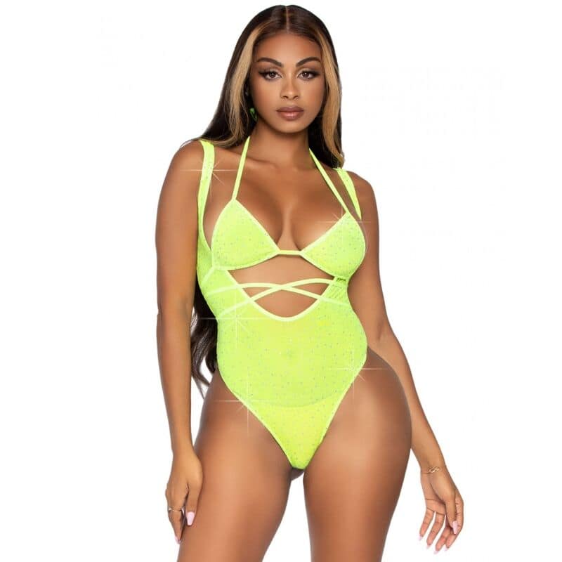 LEG AVENUE - BIKINIÖVERDEL OCH BODYSUIT ONE SIZE